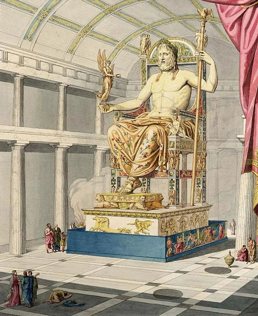 Top 7 Kỳ Quan Thế Giới ấn tượng nhất? thần zeus